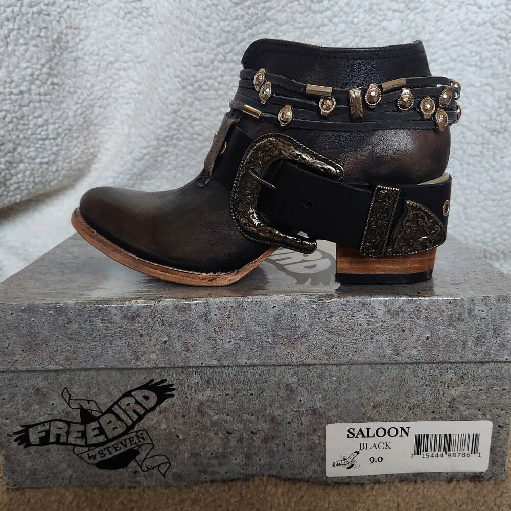 *Brand New* Freebird by Steven Black Saloon Bootie, size 9